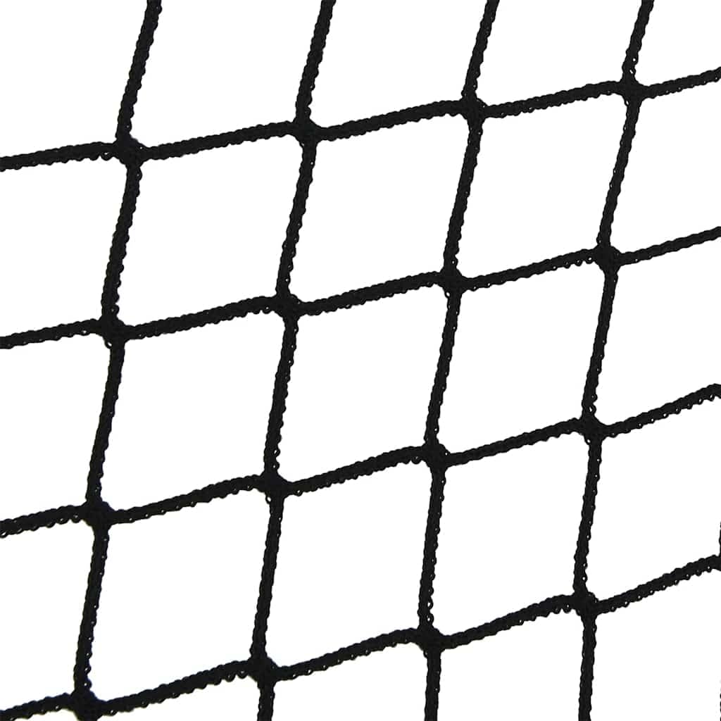 Mangloder - Rete per rimorchio con corda in gomma nera, 3 x 3 m, in polipropilene, resistente alle intemperie e ai raggi UV, per veicoli, furgoni, rimorchi, camion, SUV, station wagon, camper