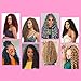Deep Twist Braid Crochet Hair 22 Inch Braiding Hair For Beauty Synthetic Braids Hair Extension (27/613, 28 Inch (Pack of 3))