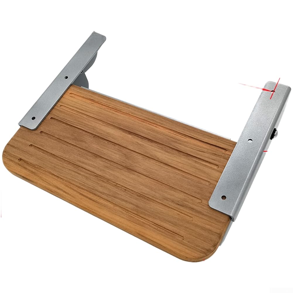 Tabla plegable de aleación de aluminio con teca