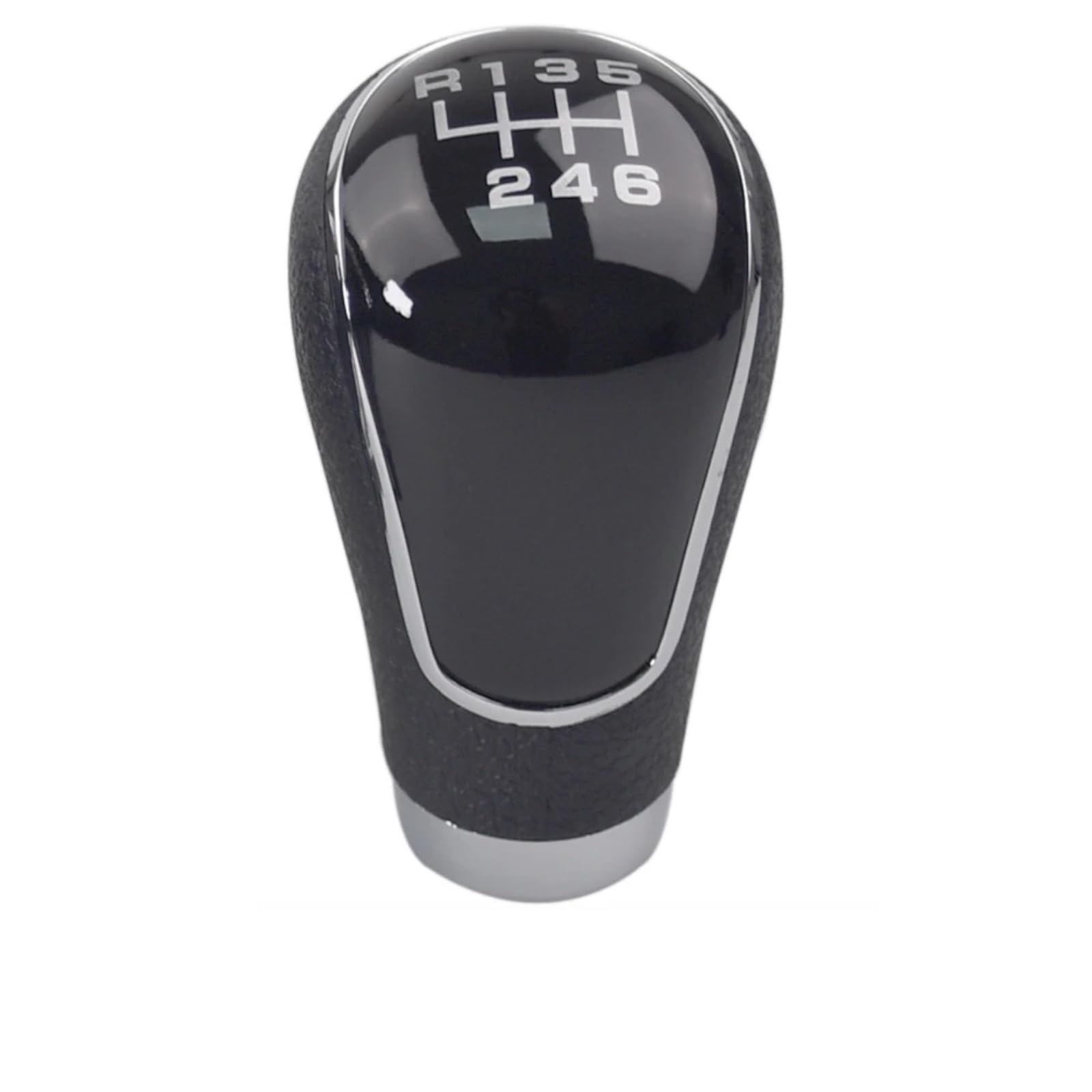 Ltusgt 6-Speed Black Car Gear Knob For Mazda 2/3/323/6/3 Bk 2004-2012 Car 5/6 Speed Manual Transmission Gear Shift Handle Abs Lever Knob