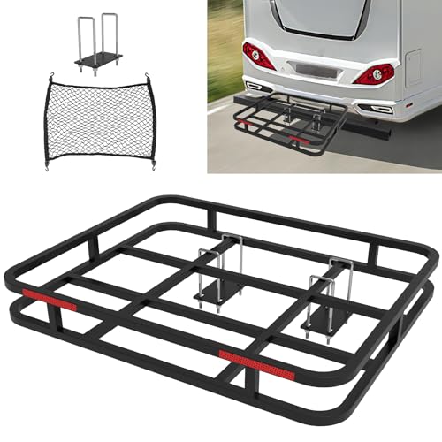 RV Bumper Mounted Cargo Rack Carrier 32