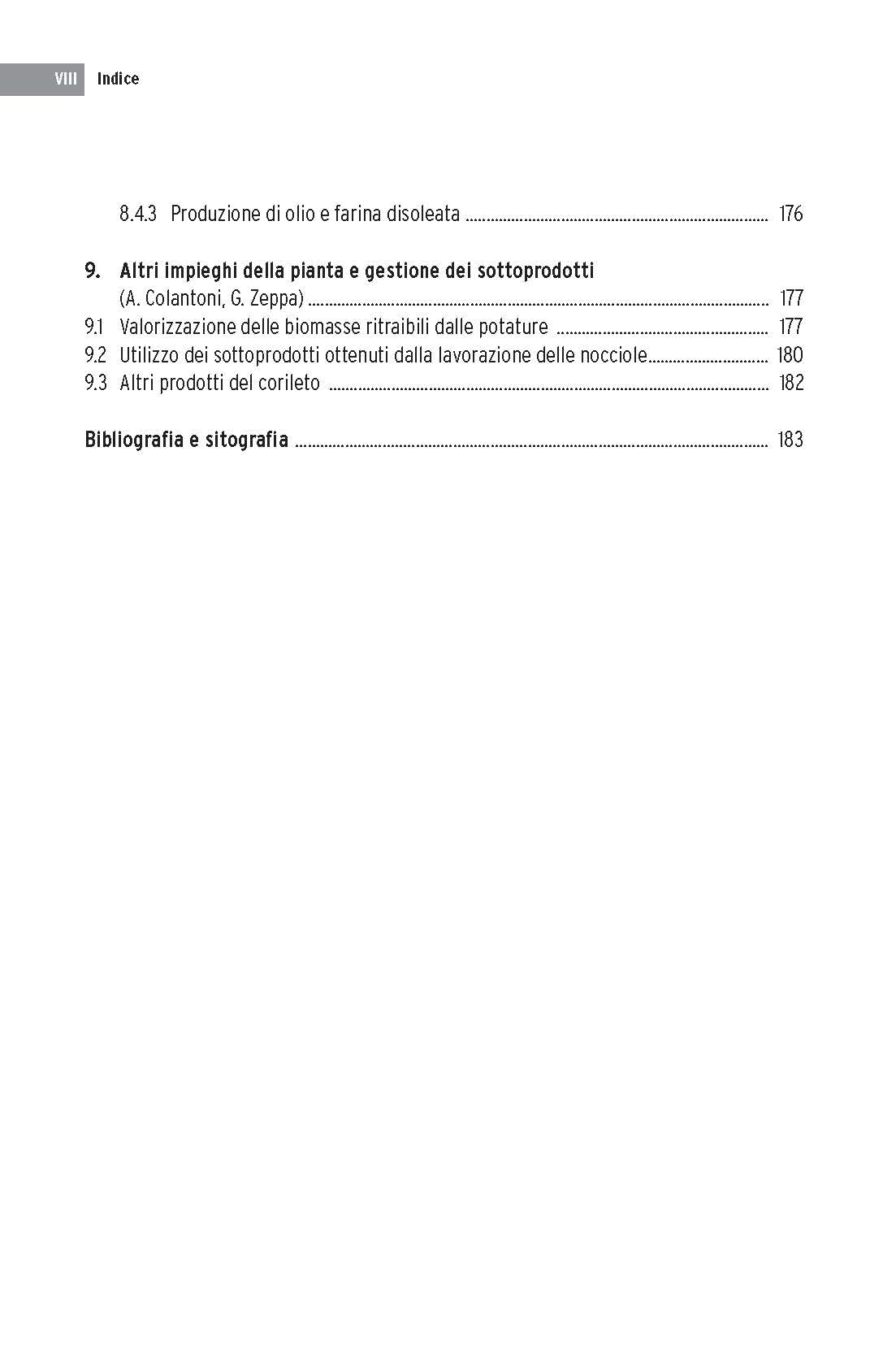 Il nocciolo. Progettazione e coltivazione del corileto