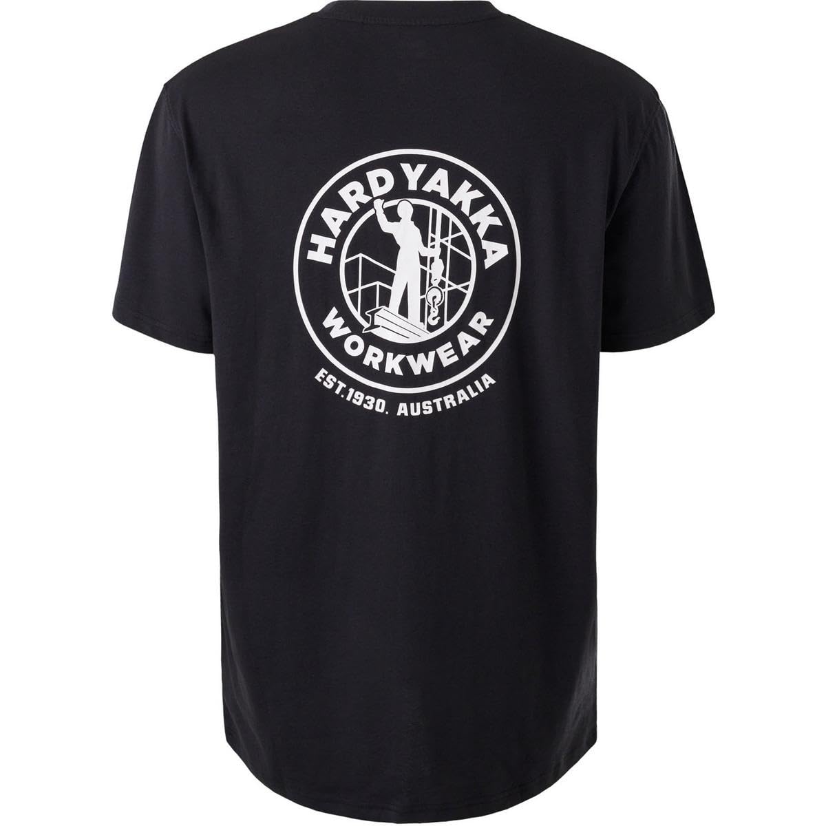 Hard Yakka Heritage Icon Short Sleeve Tee Black