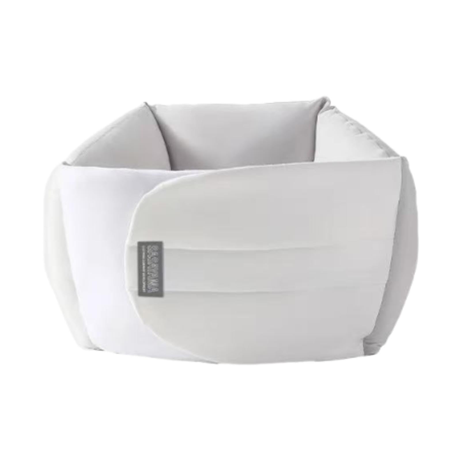 Cuscino Supporto Lombare Cuscino Laterale Sostegno Zona Lombare per Riposo Notturno Rotolo Ergonomico per Sedia E Letto Ufficio Fascia Elastica Spande, M
