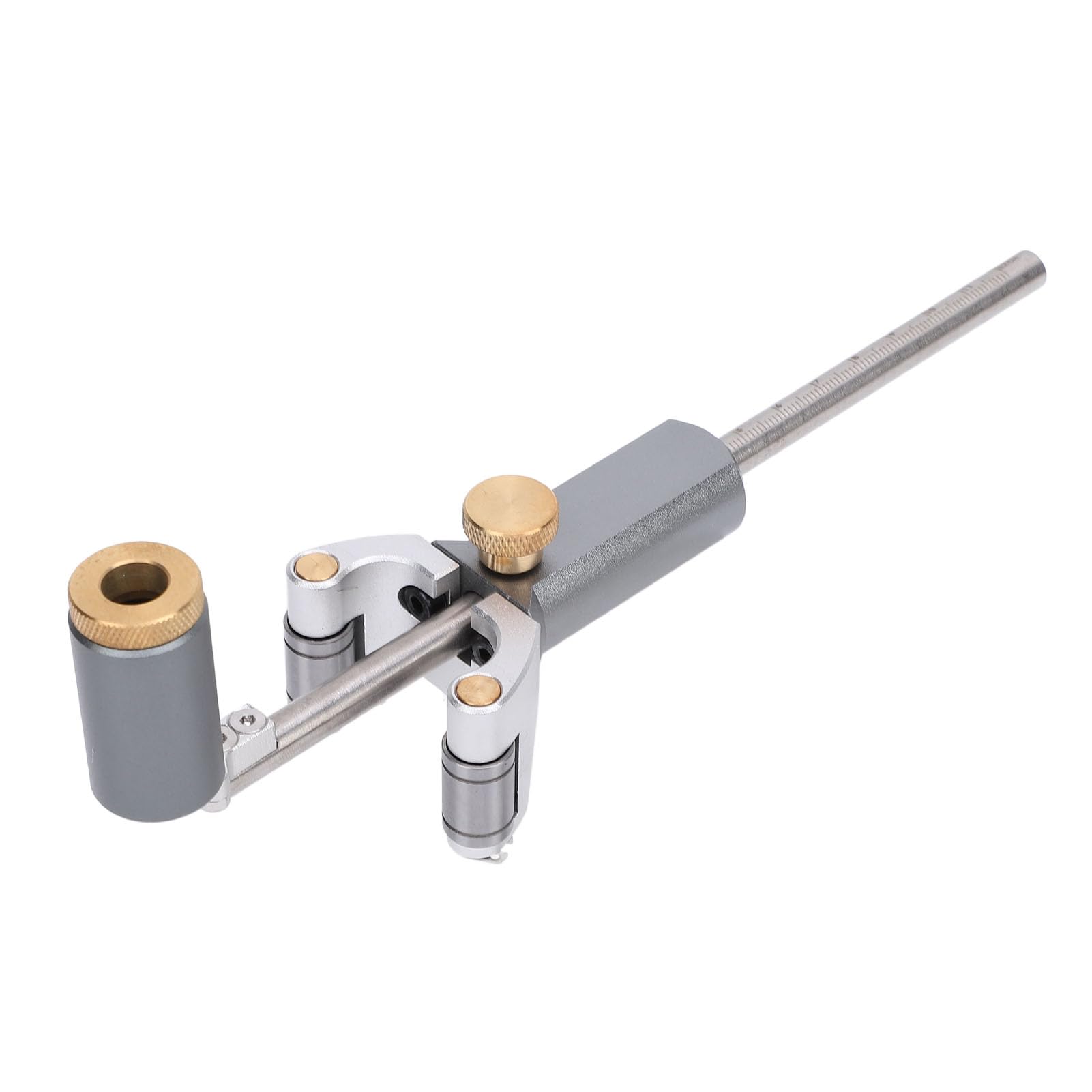 Righello per tracciatore ad lineare per la lavorazione del legno Utilizza strumento per disegnare ad dritto da 0 a 120 mm Calibro per marcatura di linee parallele per progetti