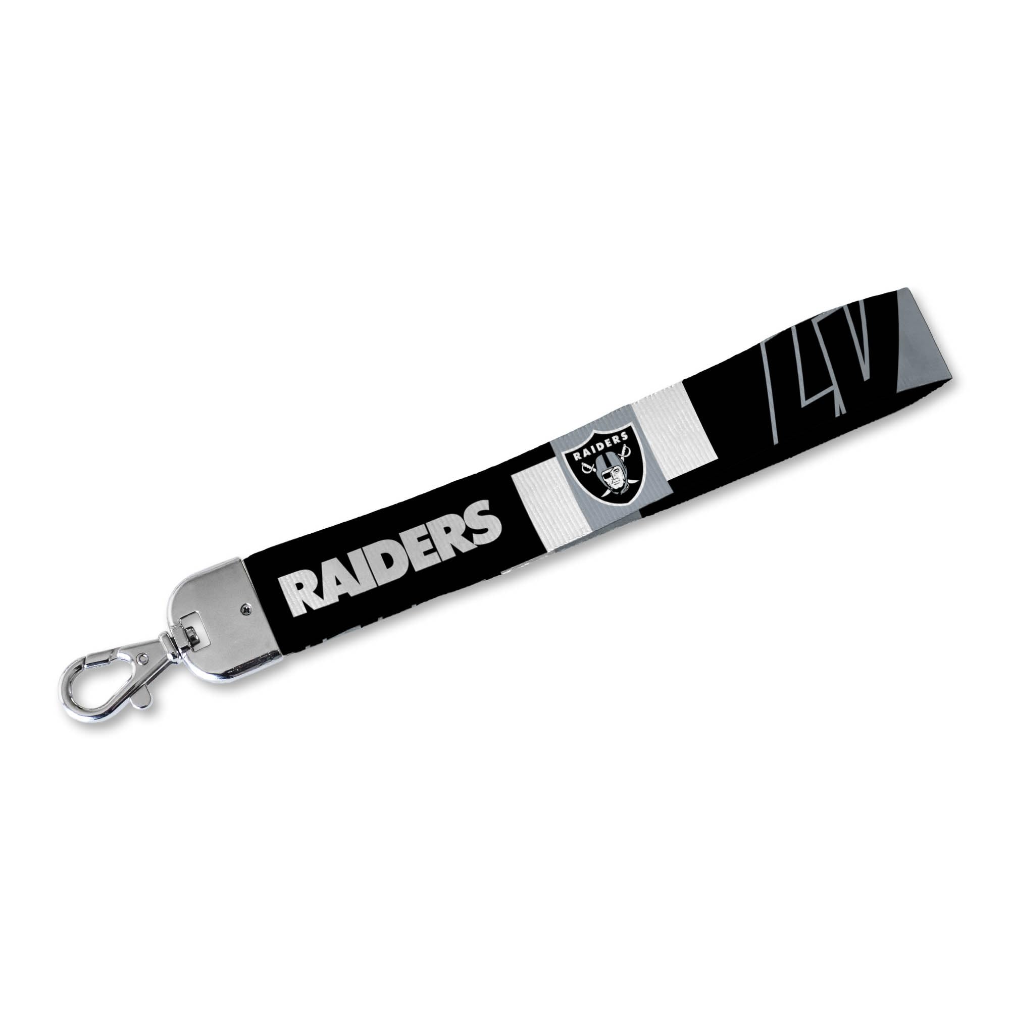 Rico Industries NFL Football Standard Wrist Lanyard Key Chain, Cute Wristlet Strap Holder for Car Keys ID Badges Card Wallet