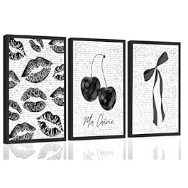 3Pcs Fashion Black White...