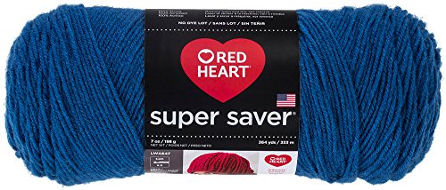 Image of Red Heart Super Saver Yarn, Blue Suede