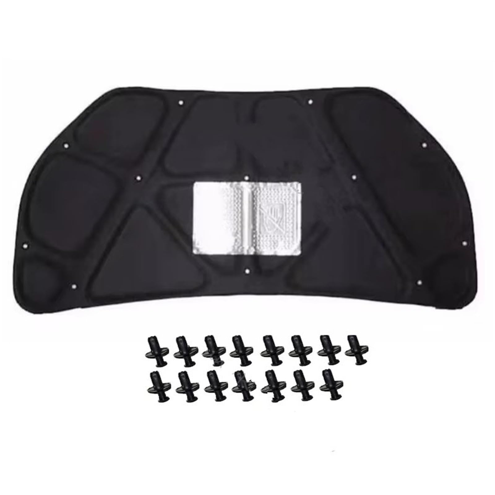 Nzbhxad One Color Protection Compatible With Hyundai For Elantra For Avante Hd Mk4 2007-2010 Car Hood Thermal Lining Engine Soundproof Cotton Insulat Mat Accessories