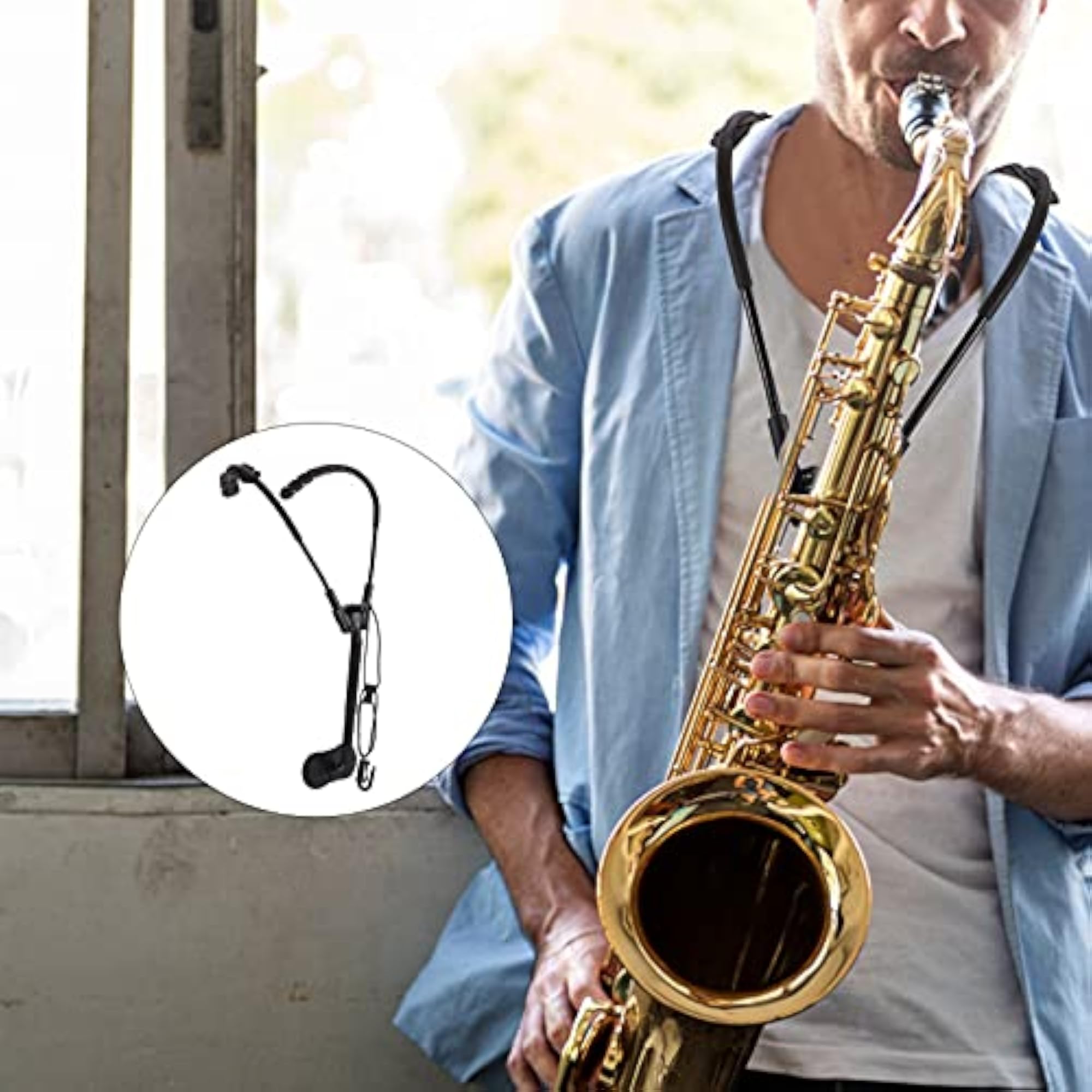Saxophone Neck Strap Sax Holder Shoulder Harness