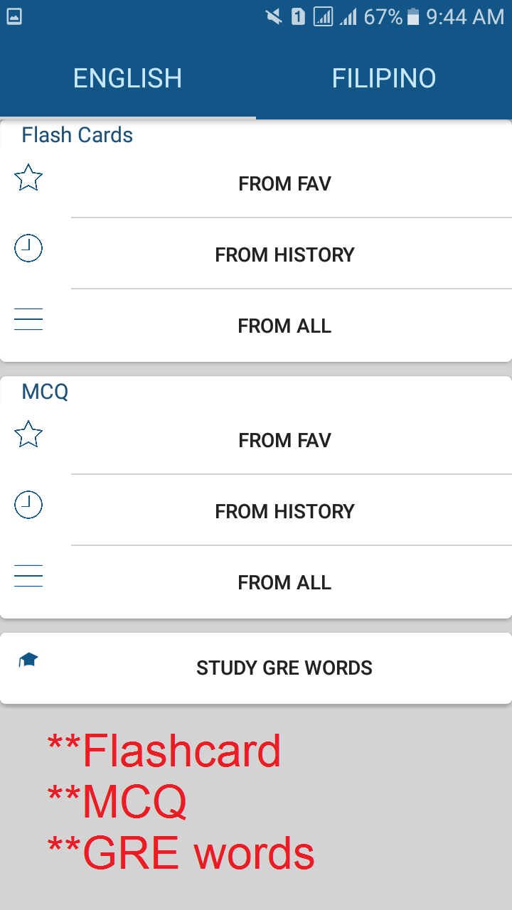 Filipino Dictionary App on Amazon Appstore