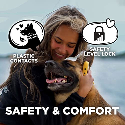 Dogtra Cue E-Collar With Safety Level Lock Boost Vibration Waterproof Rechargeable For Small Medium Large Dogs Dog Training Collar #TOP4