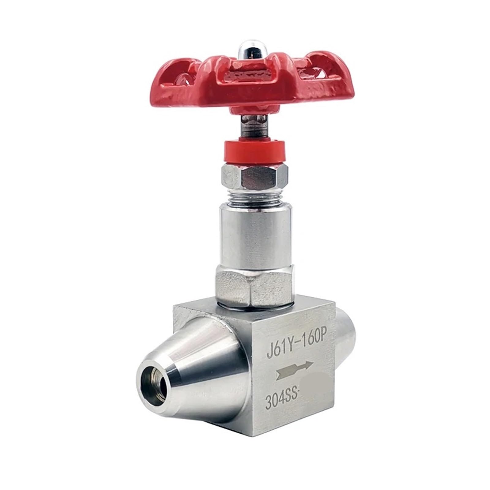 Vanne à pointeau inox G3/4 : la perfection de l'acier soudé haute pression