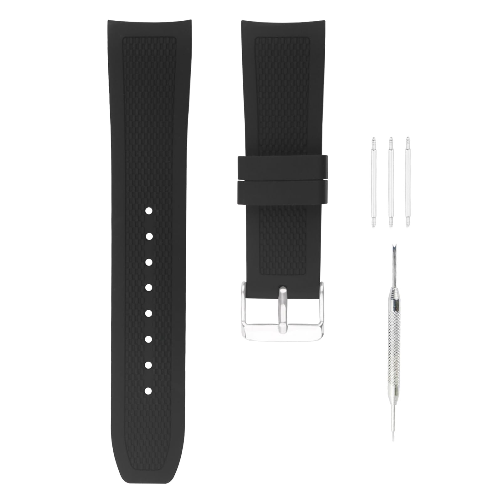 unilaboResin Watch Band Compatible for Casio MDV106-1AV 200 M WR MTP-VD01  22mm Strap Replacement for men and women wirst watchband