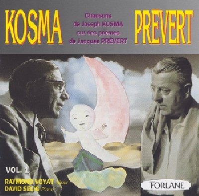 Kosma-Prevert Vol 1 [Audio CD] PREVERT & KOSMA