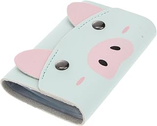 Tofficu 2 Peças Porta-Chaves Fofo Carteira Carteira Bolsa De Crédito Bolsa Feminina Troca Bolsa Carteira Bolsa Capa De Identificação Carteira De Crédito Mini Bolsa Carteira De Desenho