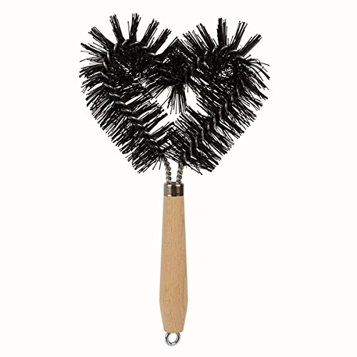 Preisvergleich Produktbild TRI Rasenmäherbürste, Rasen Bürste beseitigt nasses und feuchtes Gras vom Rasenmäher und Schneidmesser