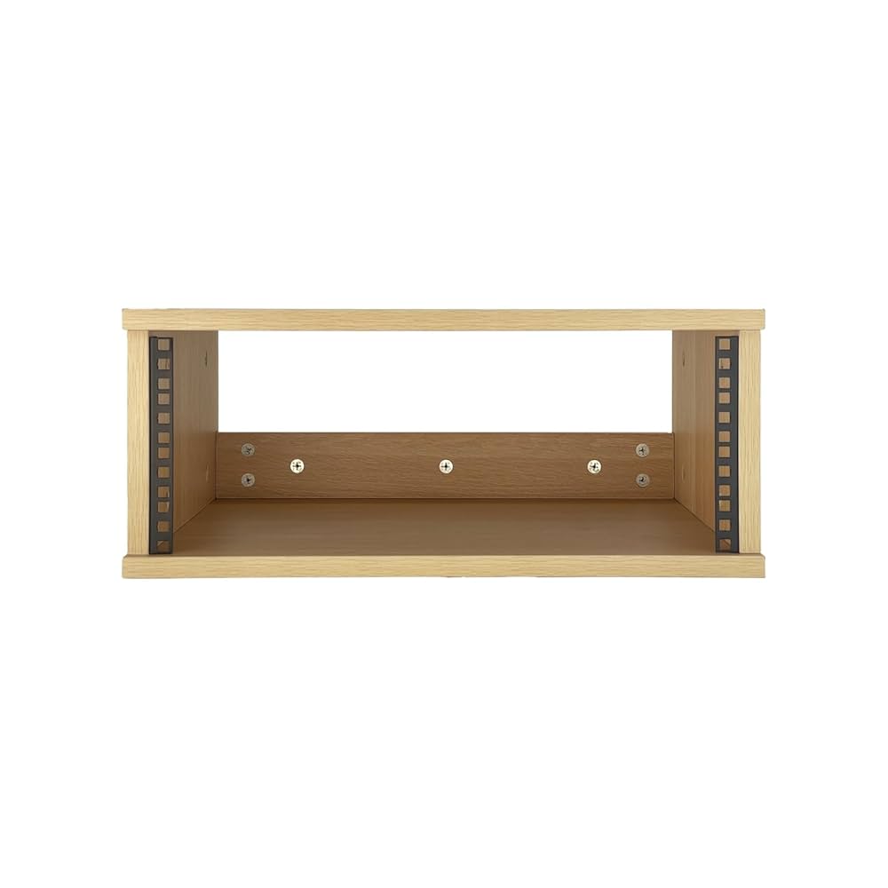 4U スタジオラック Amazon.com: fmuser 4U Wooden Desktop Studio Rack, Standard