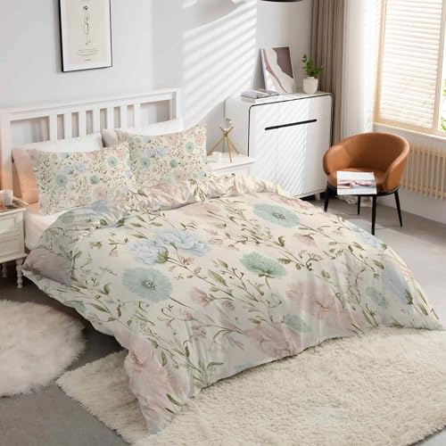 Housse de couette 160x200 microfibre douce qui simplifie le lit avec zip
