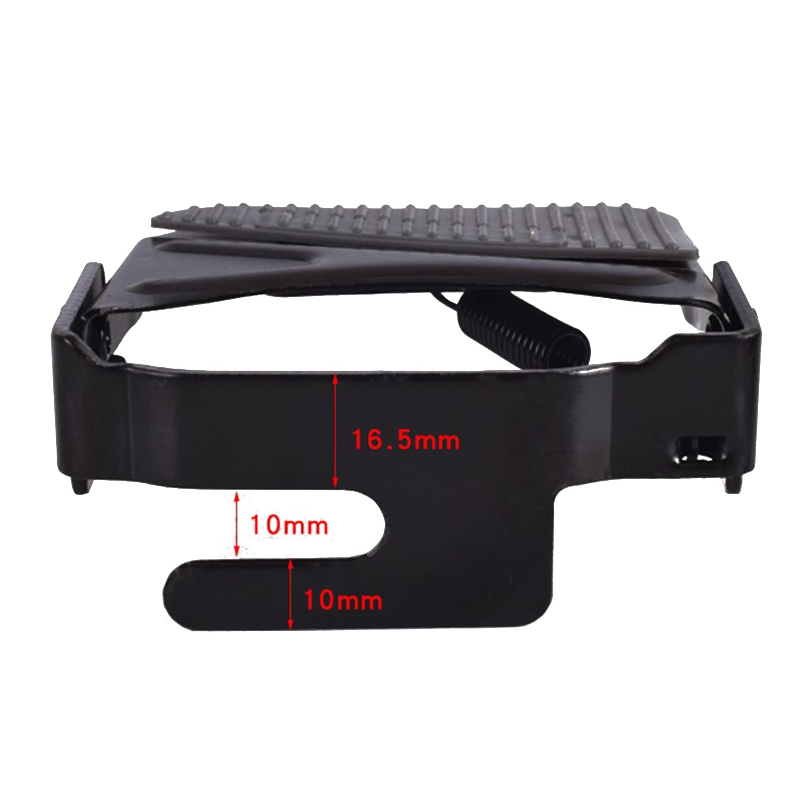 CHIUEAST Mini Bike Rear Pedals Non-Slip Electric Bicycle Footrests Folding Bike Pegs Folding Bike Footrests Cycling Accessories Folding Bike Pegs For Ebike Adult