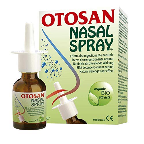 3x Otosan Nasenspray forte bei Schnupfen mit trockenen Schleimhäuten, bei Heuschnupfen, Rhinitis, Sinuitis; reinigende und lindernde Wirkung mit antiviralem Effekt