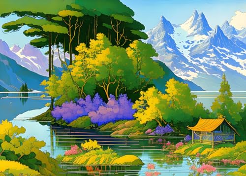 Poster toile 58x90 cm WildCloudy Day pour habiller un grand mur vide facilement