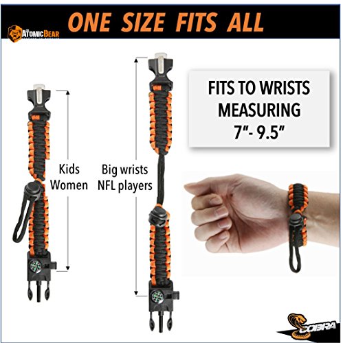 Atomic Bear Paracord Bracelet