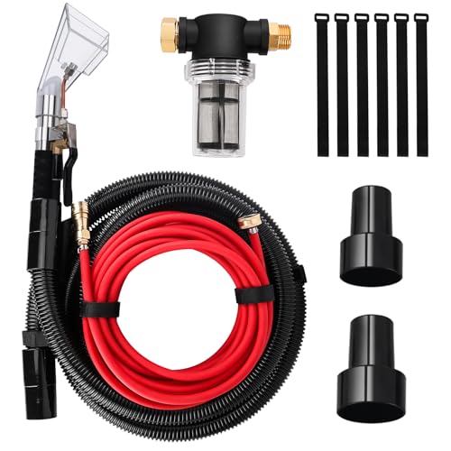 Image of Shop Vac Extractor Kit, Better Extractor Hose Kit for Carpet & Upholstery Cleaning in Home and Auto, with Wand, Hose & Adapter