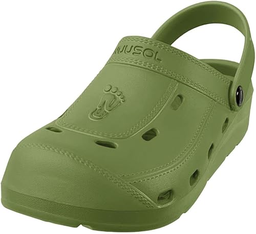 NUUSOL Zuecos unisex McCall calzado antideslizante para senderismofascitis plantar cojĂn suave, ligero y cĂłmodo soporte de arco y plantilla NUUSOL Zuecos unisex McCall calzado antideslizante para senderismofascitis plantar cojĂn suave, ligero y cĂłmodo soporte de arco y plantilla