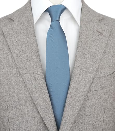 Image of Classic Tie and Pocket Square Set for Men, 3.2-Inch Standard Width