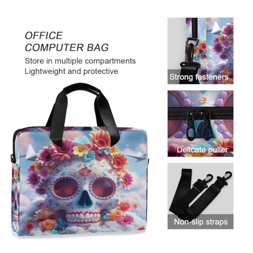 Maletín portátil con correa para laptop 15.6 pulg miniatura 6