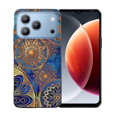 LCEHTOGYE �K�p Blackview Wave 7C�p�P�[�X�A�K�p Blackview Wave 7C (6,56")�ƌ݊����̂��钴���^�u���b�N�\�t�gTPU�V���R���Q���P�[�X�ی�J�o�[ - BST10