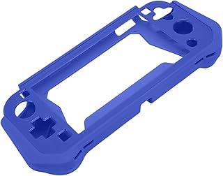 Game Console TPU Cover Soft TPU Game Console Cover Scratch Resistance Shock Absorption Flexible Precise Hole Position for Accessories (Dark Blue)