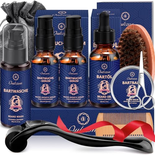 Bartpflege Set für Männer, Aufgerüstet Bart Geschenk für Weihnachten...