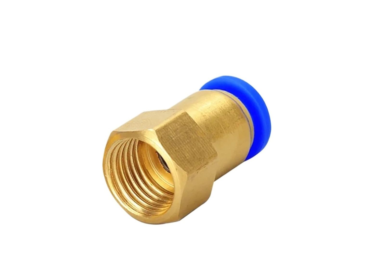 Conector de aire neumático de 6mm para tubo de manguera de poliuretano
