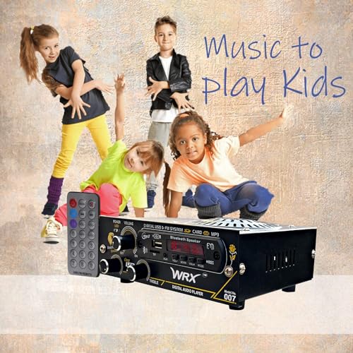 Image of AC /DC FM Radio Multimedia Speaker with Bluetooth, USB, SD Card, Aux FM Radio Perfect Kitchen and Home& Cars(FR012)