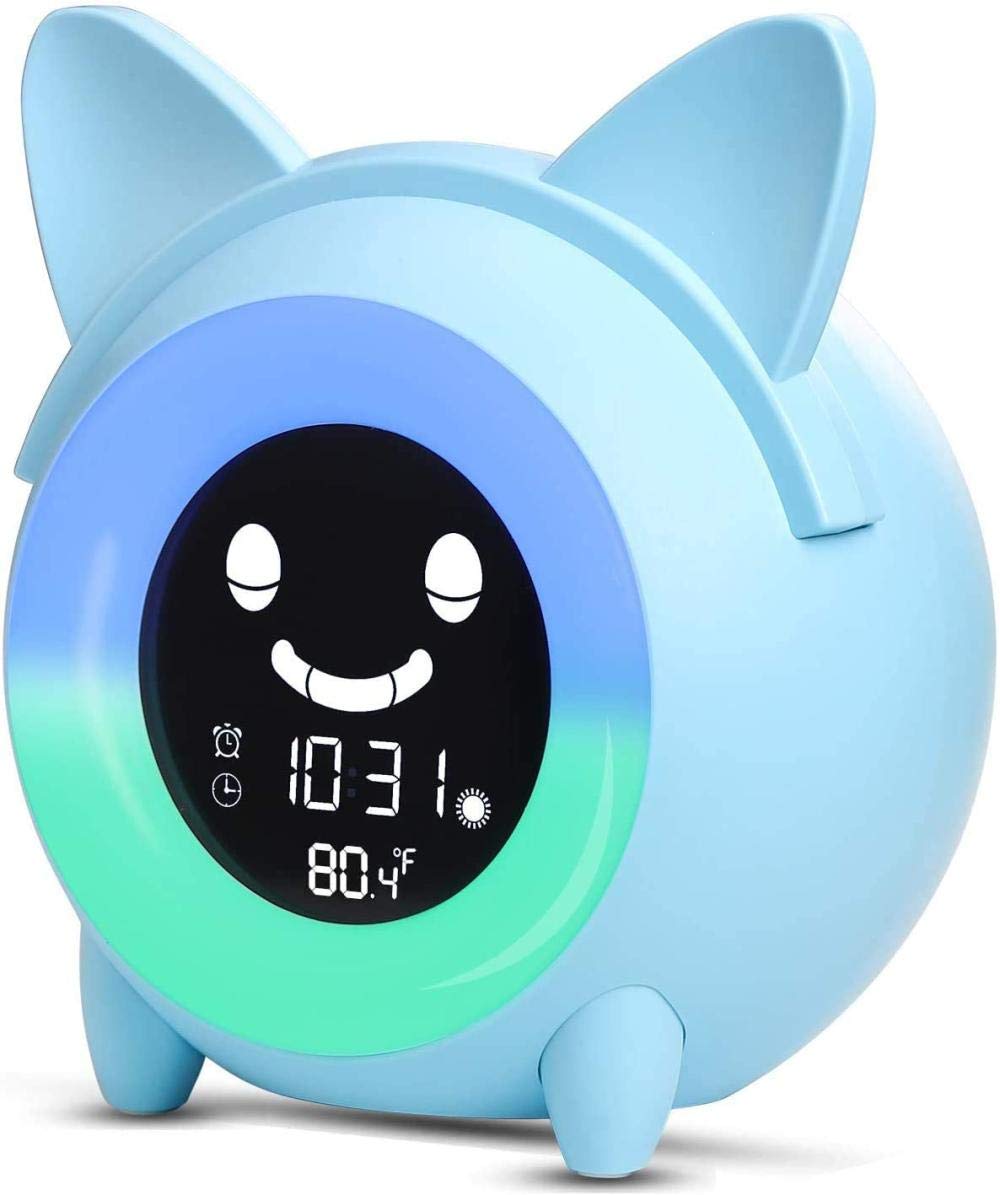 Réveil pour enfant et entraîneur de sommeil pour des nuits sereines