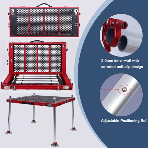 Plateforme de pêche pliante légère et portable pour spots tout terrain - 5