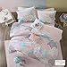 Urban Habitat Kids Comforter Vibrant Fun and Playful Unicorn Print Down Alternative All Season Children Bedding-Set, Girls Bedroom Décor, Full/Queen, Cloud Pink with 2 dec pillows