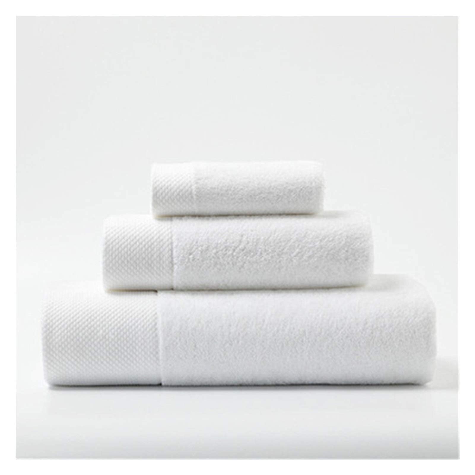 Toalla de Baño Toalla de Algodón Toalla de Baño 4 Colores Toalla de Cara Baño Ducha Toallas de Mano para Adultos Niños Hogar,Púrpura,Juego de Toallas 3 Tamaños