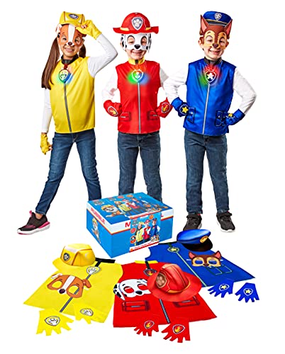 Rubies II Imagine Child's Paw Patrol Trunk Set (Chase, Rubble, Marshall), Small