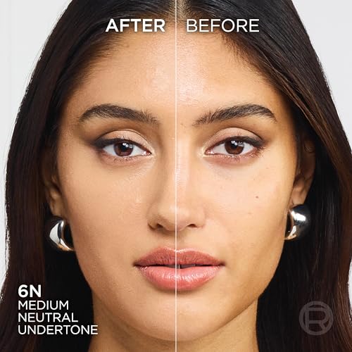 Image of L'OREAL PARIS True Match Super Blendable Matte, Natural Liquid Foundation - Honey 6N, 30Ml Matte & Natural Finish - Full, Oily