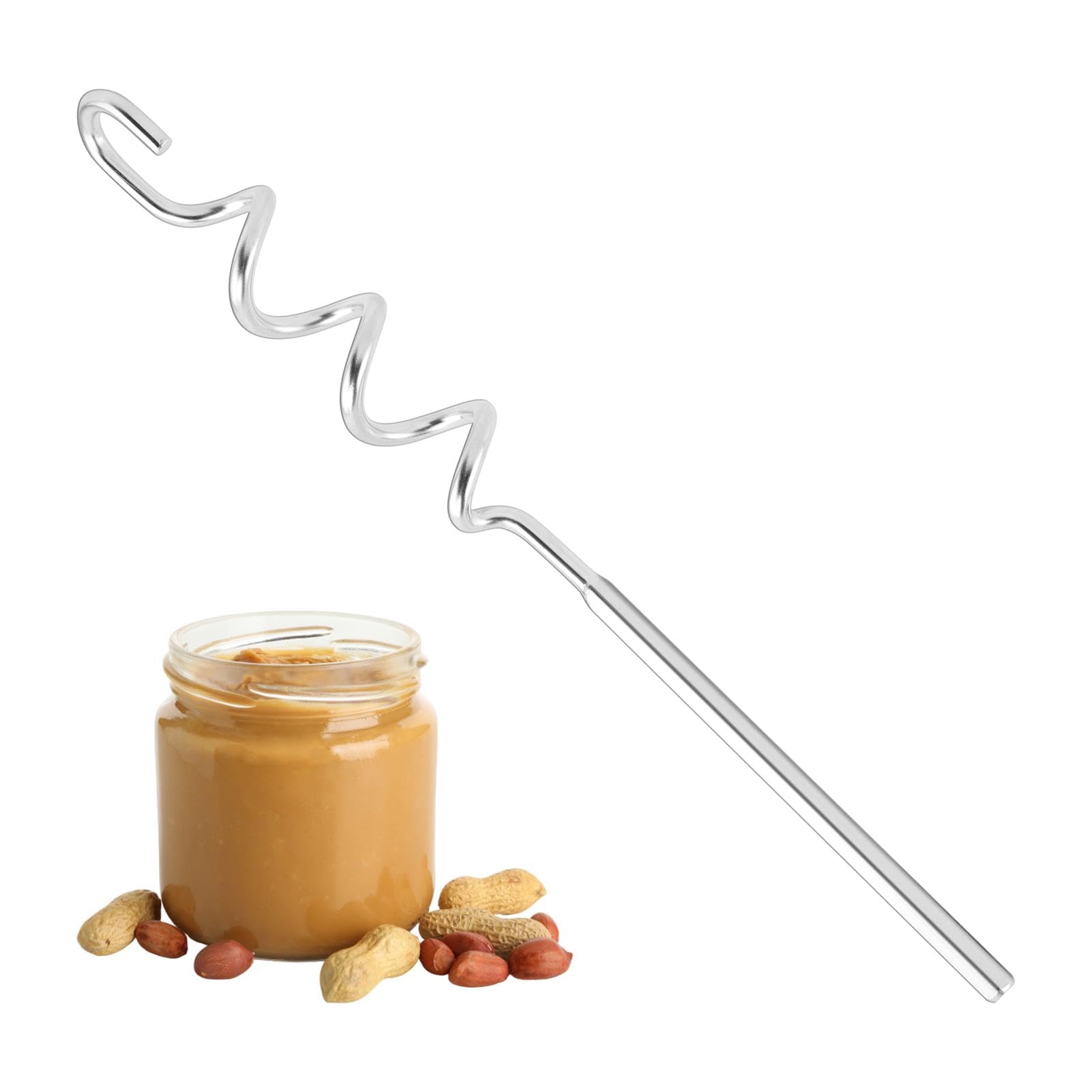 Ishenkea Peanut Butter Stirrer Set - 1 Electric Tool For Hand Mixers/Drills & 1 Manual Mixer - View #9