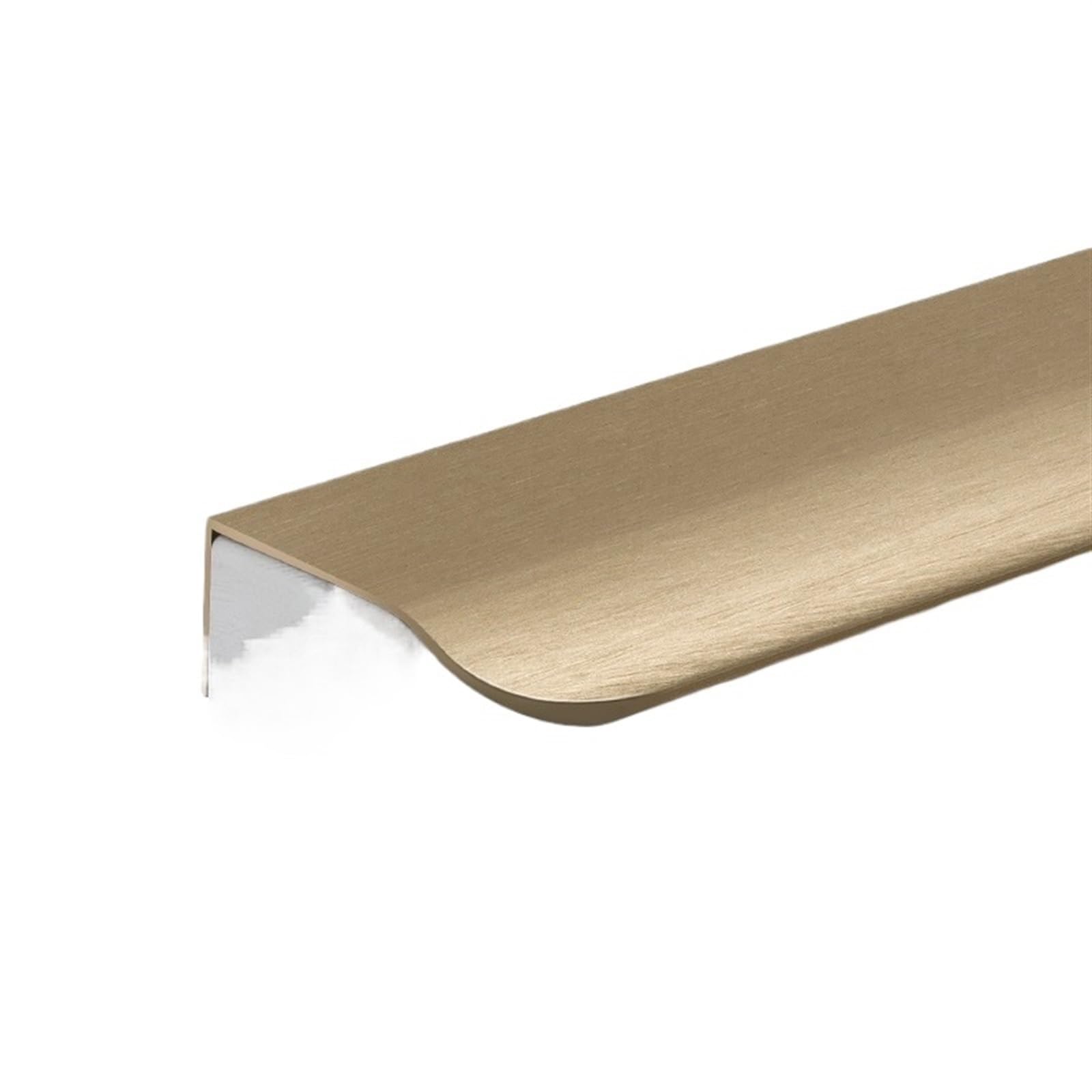 Evwgnpqrv Brown Concealed Drawer Handles, Concealed Cabinet Drawer Handles, Aluminum Alloy, Long Arc Handle, Multicolor, 80-1200Mm(,1100Mm)