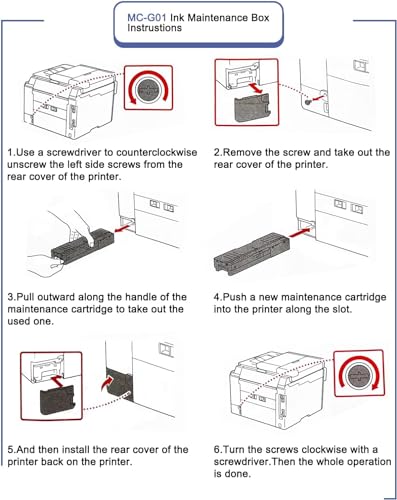 Image of MC-G01 Ink Maintenance Boxs MCG01 MAXIFY GX6010 GX7010 MAXIFY GX6020 GX7020(Maintenance Box )