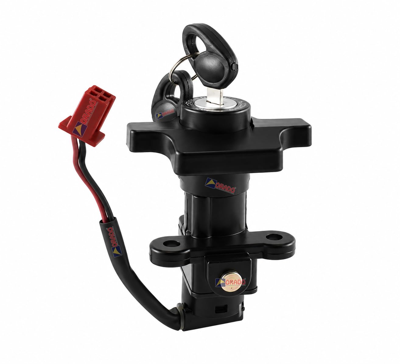 Ignition Switch Lock for-Bajaj CT-100-DLX-Bajaj Platina |(Original Equipment Manufacturer) ORADO-image-21