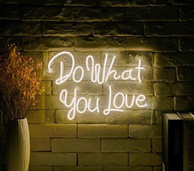 SG PRINT Do What You Love LED Neon Sign Lights (Warm White)-image-48