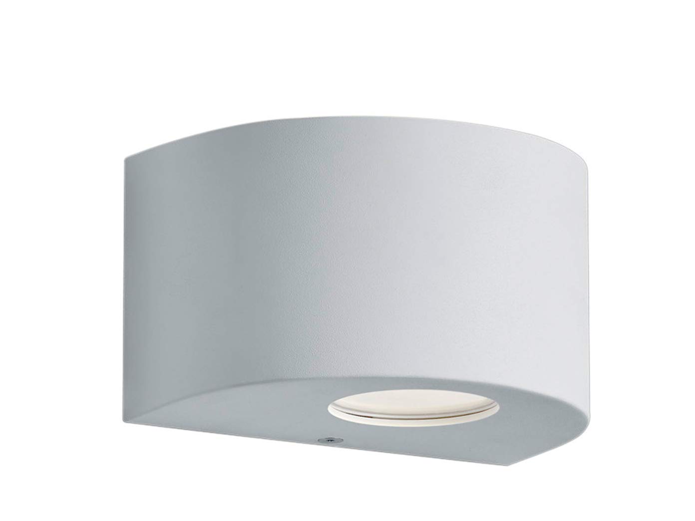 Reality Leuchten Rosario R28232631 LED Outdoor Wall Light White Plastic Includes 2X 2 Watt LEDs Up and Down Lighting with Stencils