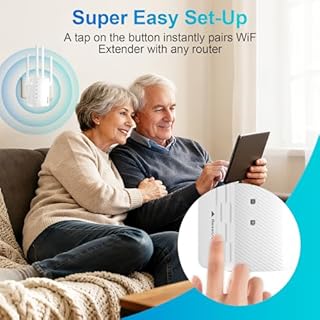2026 WiFi Extender Signal Booster for Home, 10X Faster New Wireless Long Range Amplifier, Covers up to 15,000 sq.ft, WiFi Repeater with Ethernet Port & EasyMesh, Support 99% Devices, Easy Setup