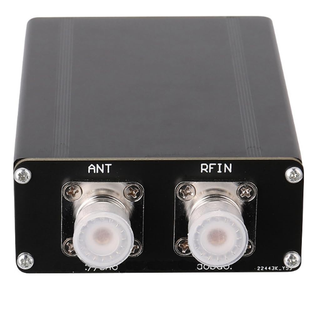 Mini Sintonizador de Antena Automático para Equipos de Radio 1.8-55 MHz 0.96 IN con Carcasa ATU-100 Sintonizador de Antena 1.8-55 MHz